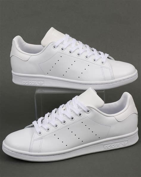 adidas Originals Stan Smith trainers in white with 